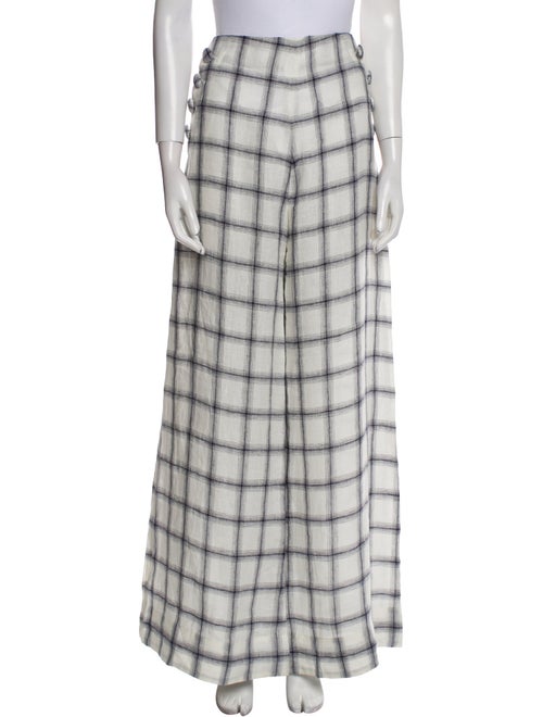 Lisa Marie Fernandez Linen Wide Leg Pants