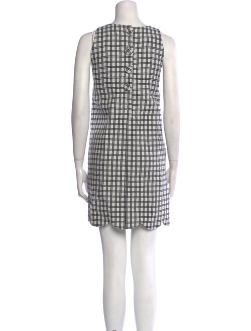 Lisa Marie Fernandez Plaid Print Mini Dress