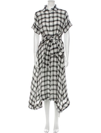 Lisa Marie Fernandez Linen Printed Nightgown