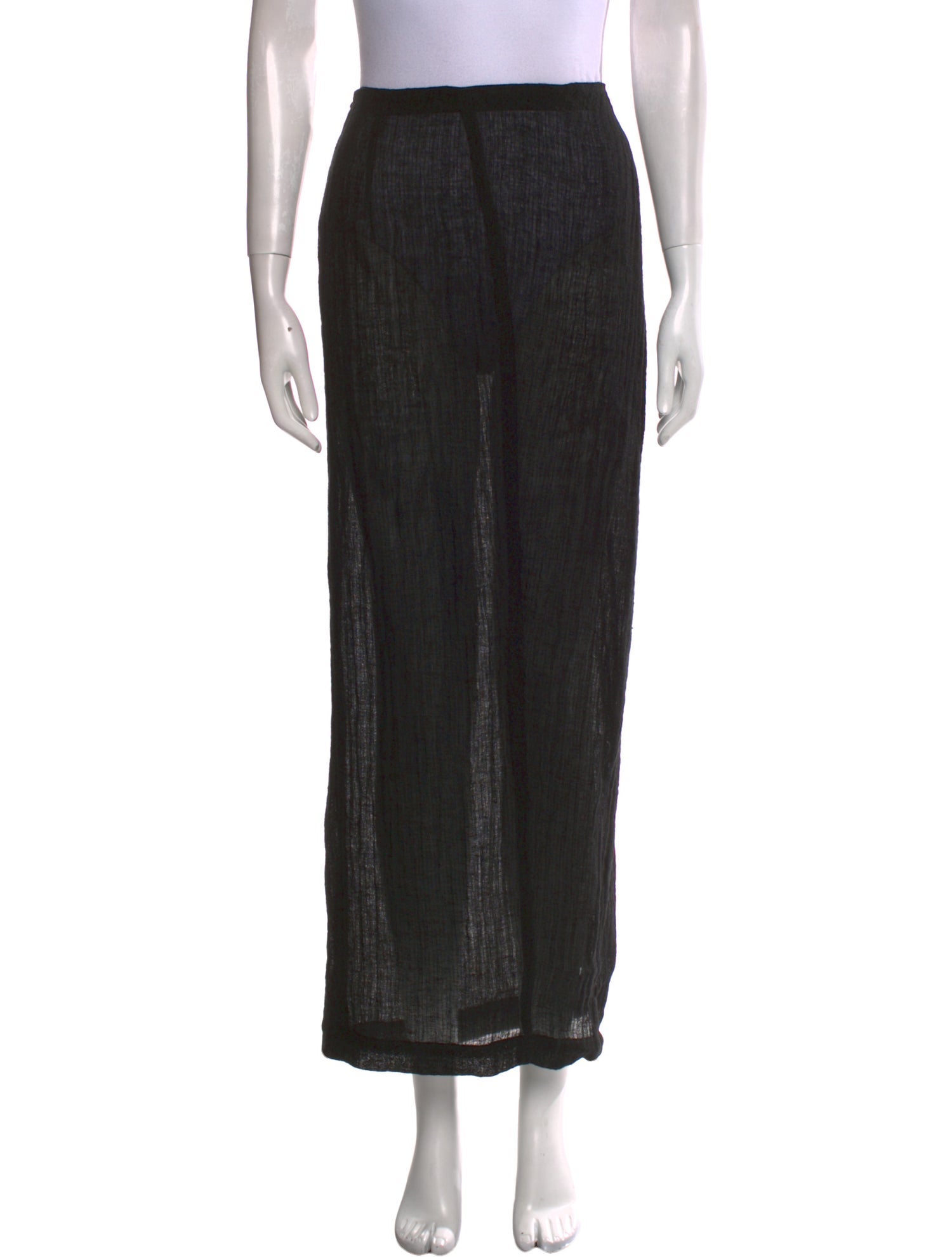 Lisa Marie Fernandez Linen Midi Length Skirt