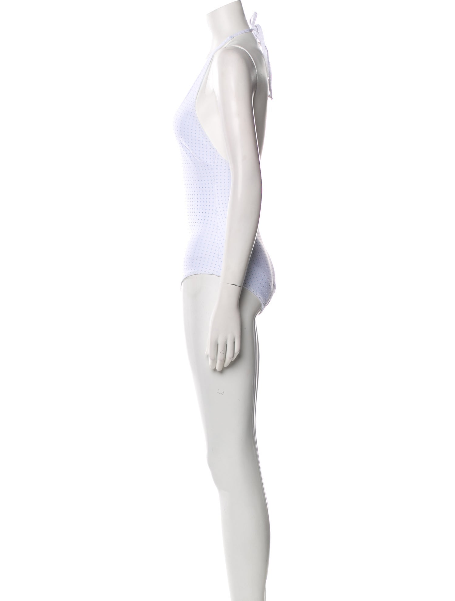 Lisa Marie Fernandez Polka Dot Print One-Piece w/ Tags