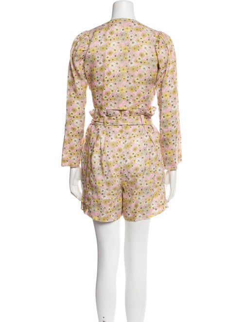 Lisa Marie Fernandez Linen Printed Short Set