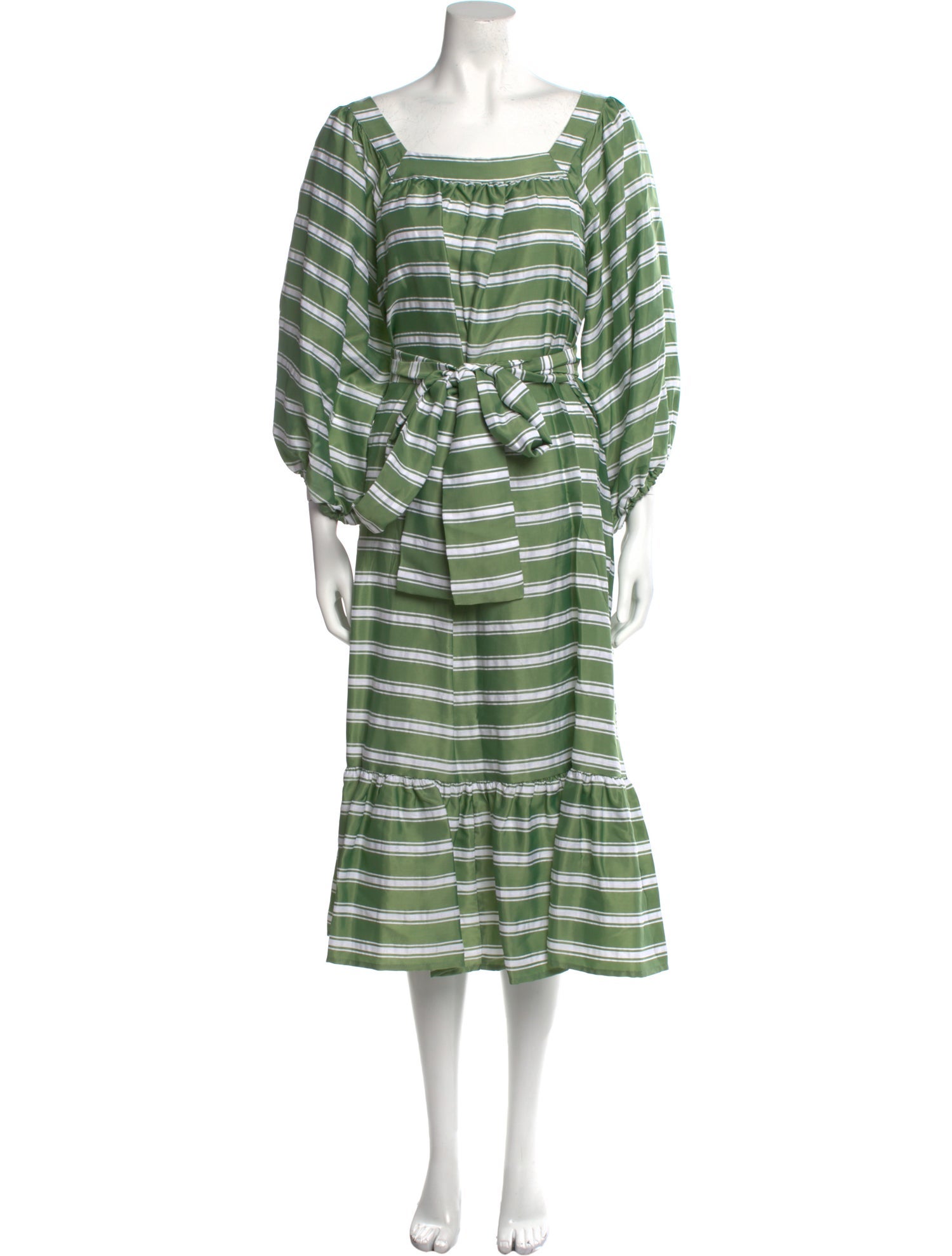 Lisa Marie Fernandez Linen Midi Length Dress