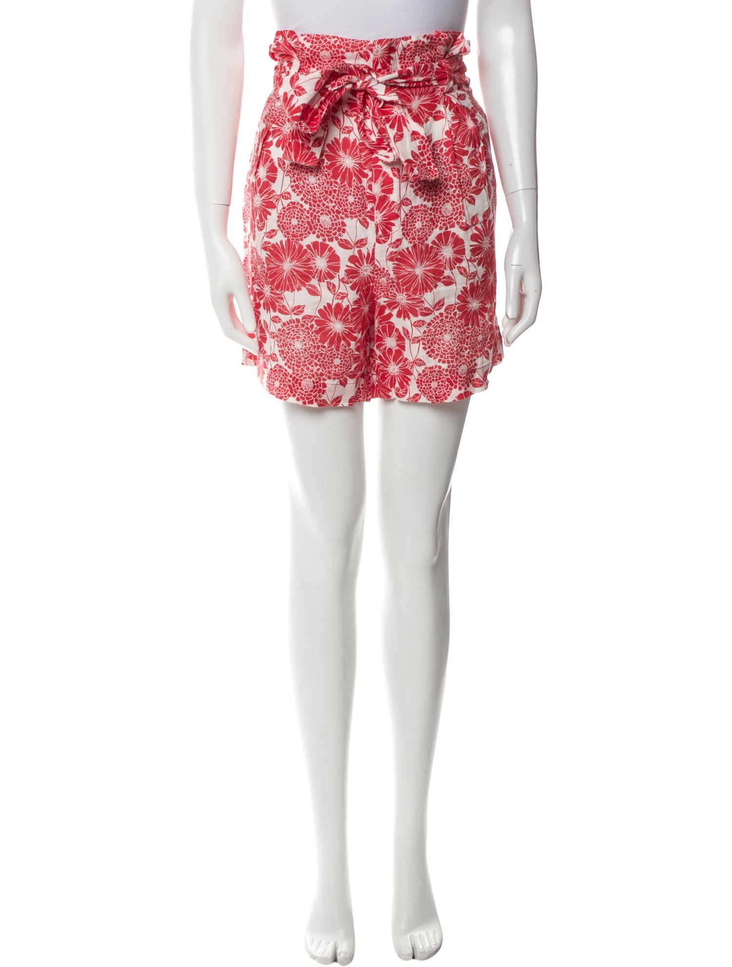 Lisa Marie Fernandez Linen Mini Shorts