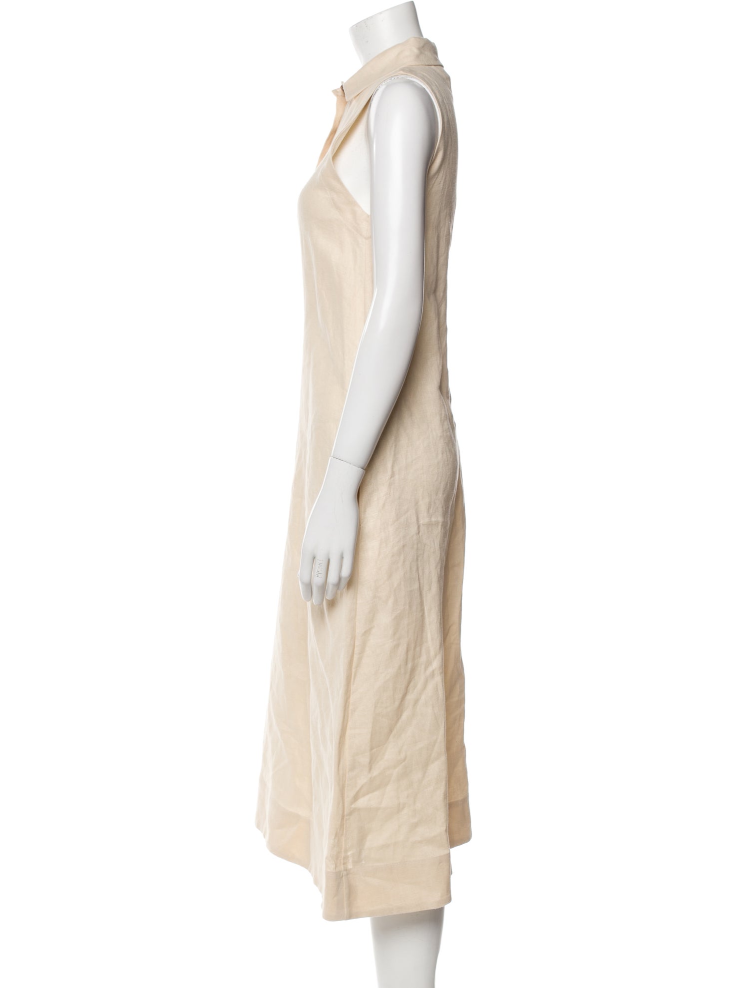 Lisa Marie Fernandez Linen Midi Length Dress