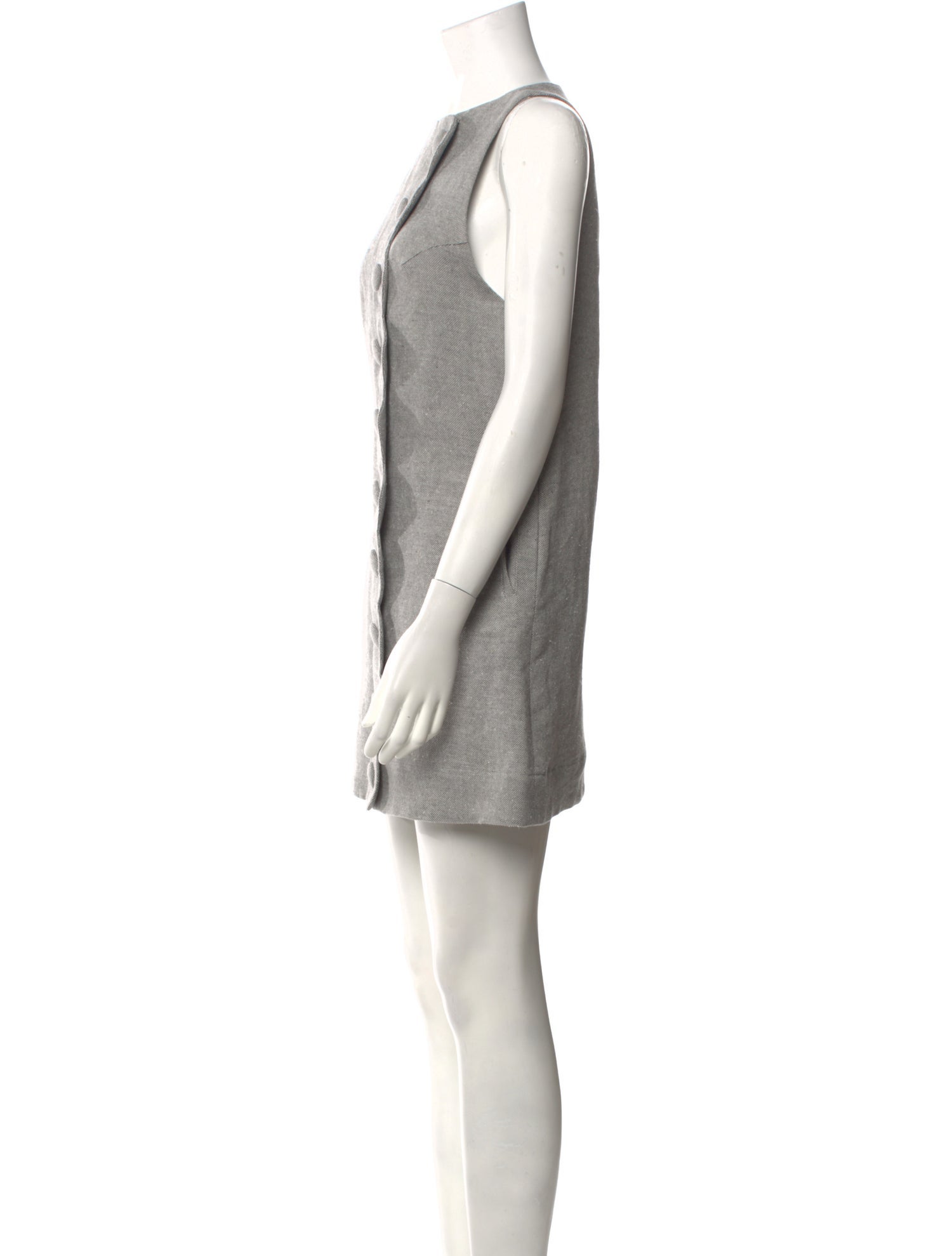 Lisa Marie Fernandez Linen Mini Dress