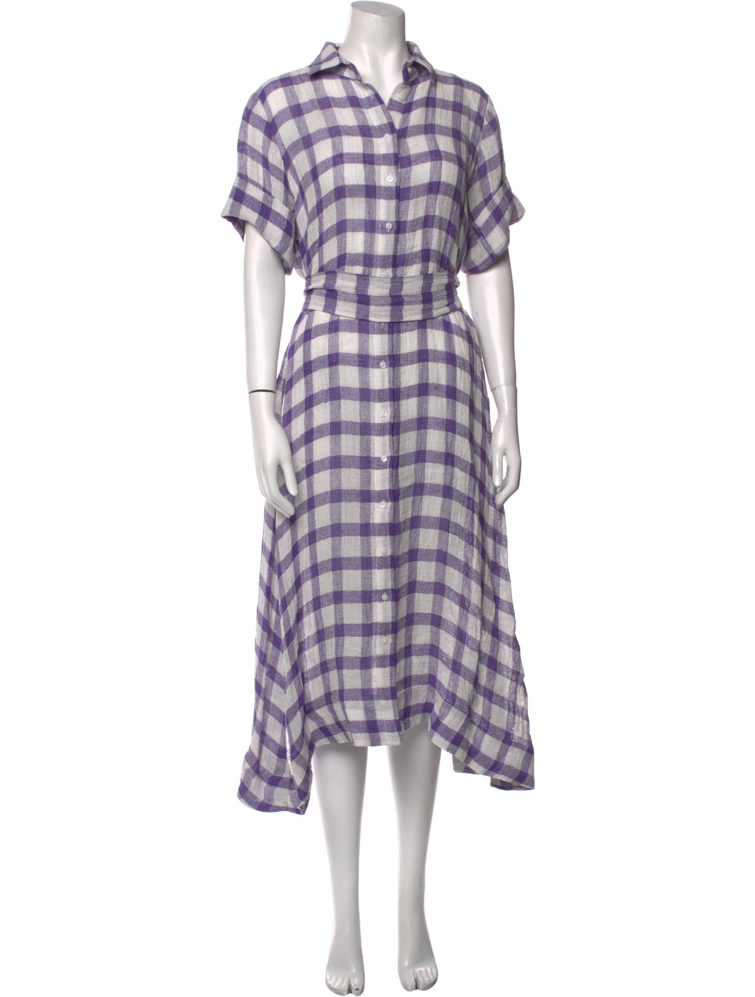 Lisa Marie Fernandez Linen Midi Length Dress