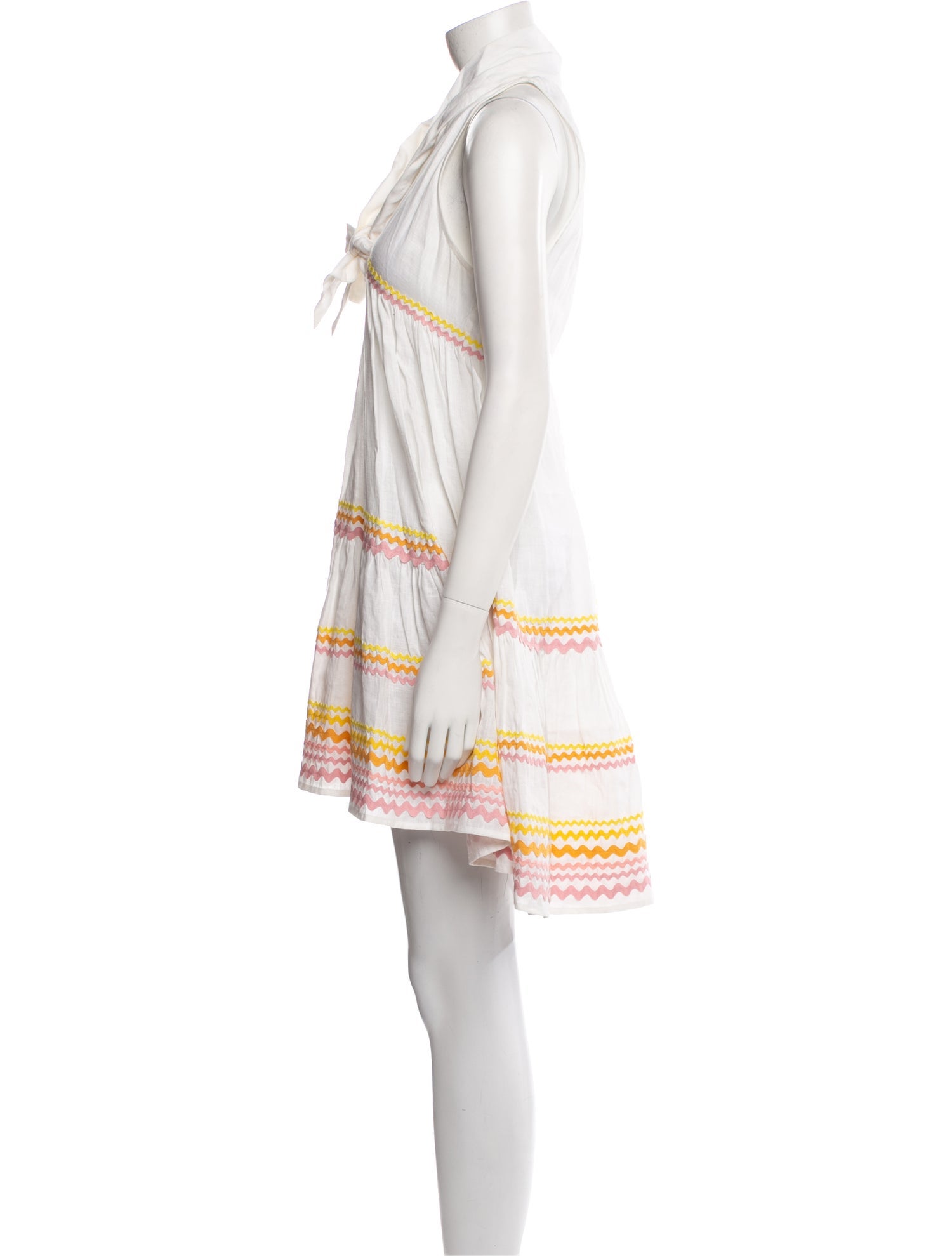 Lisa Marie Fernandez Linen Mini Dress