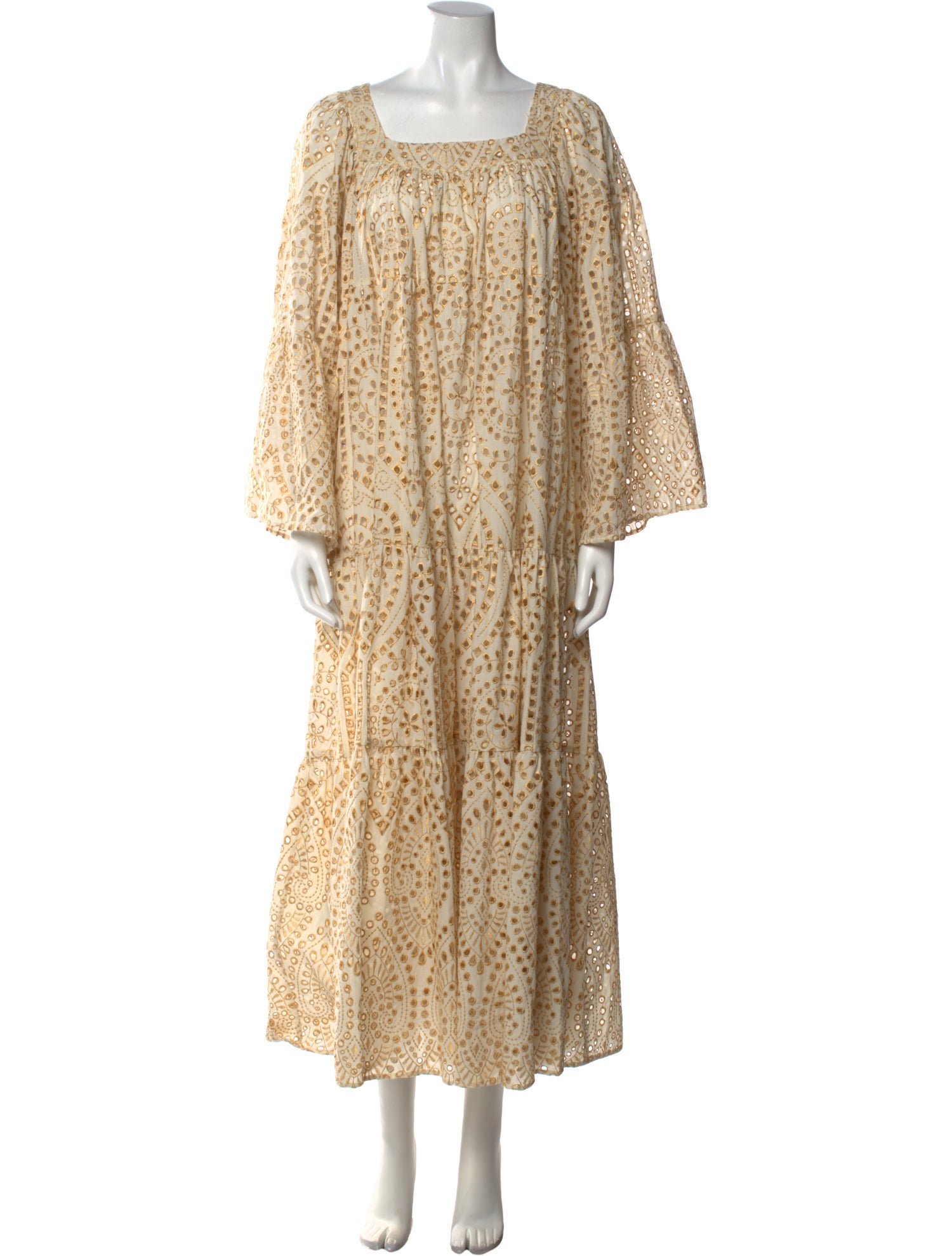 Lisa Marie Fernandez Printed Long Dress