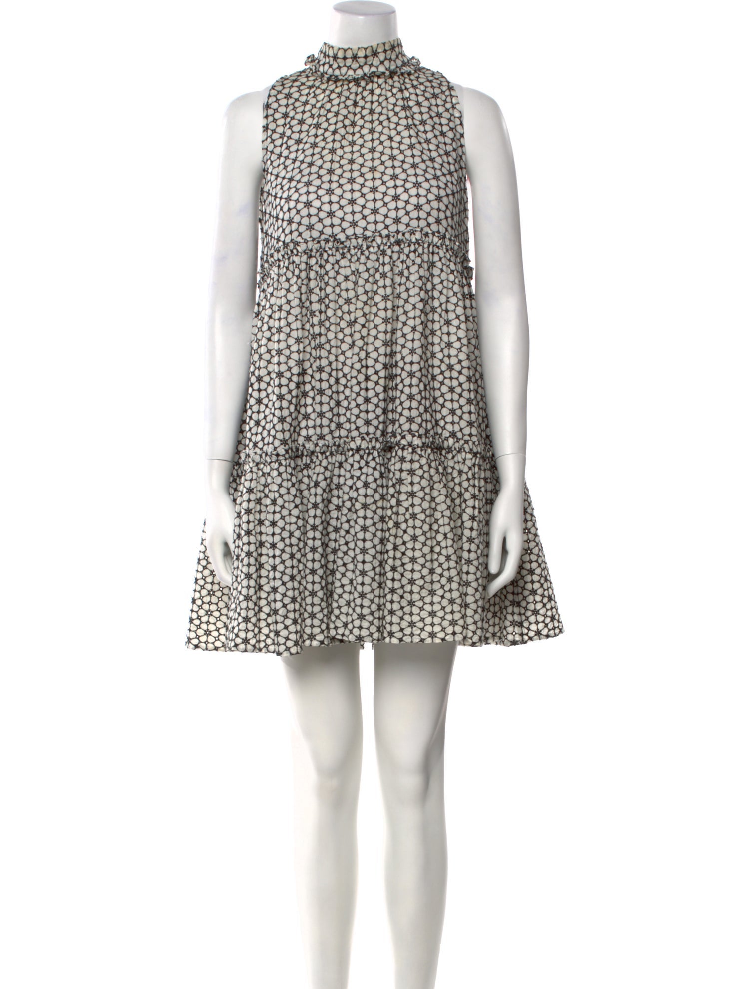 Lisa Marie Fernandez Printed Mini Dress