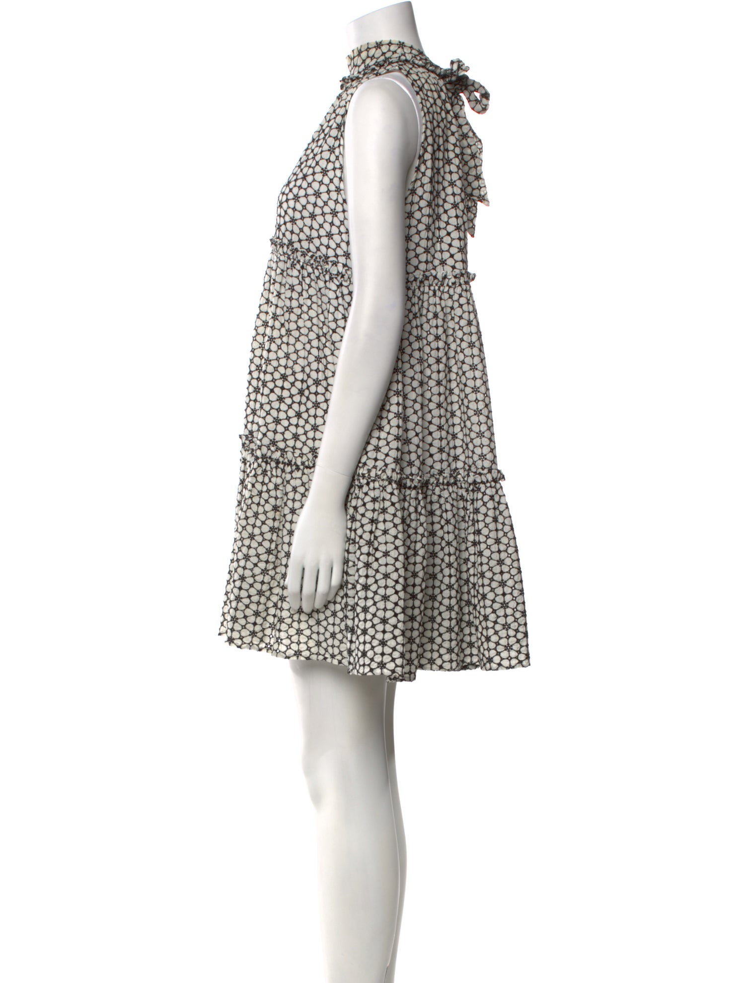 Lisa Marie Fernandez Printed Mini Dress