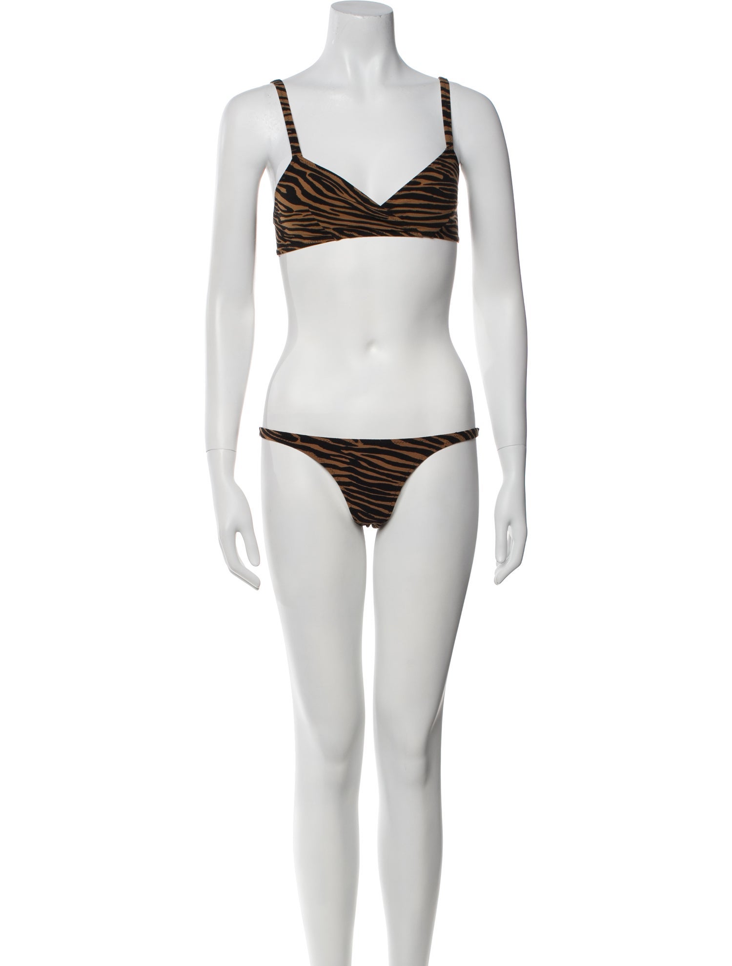 Lisa Marie Fernandez Animal Print Bikini