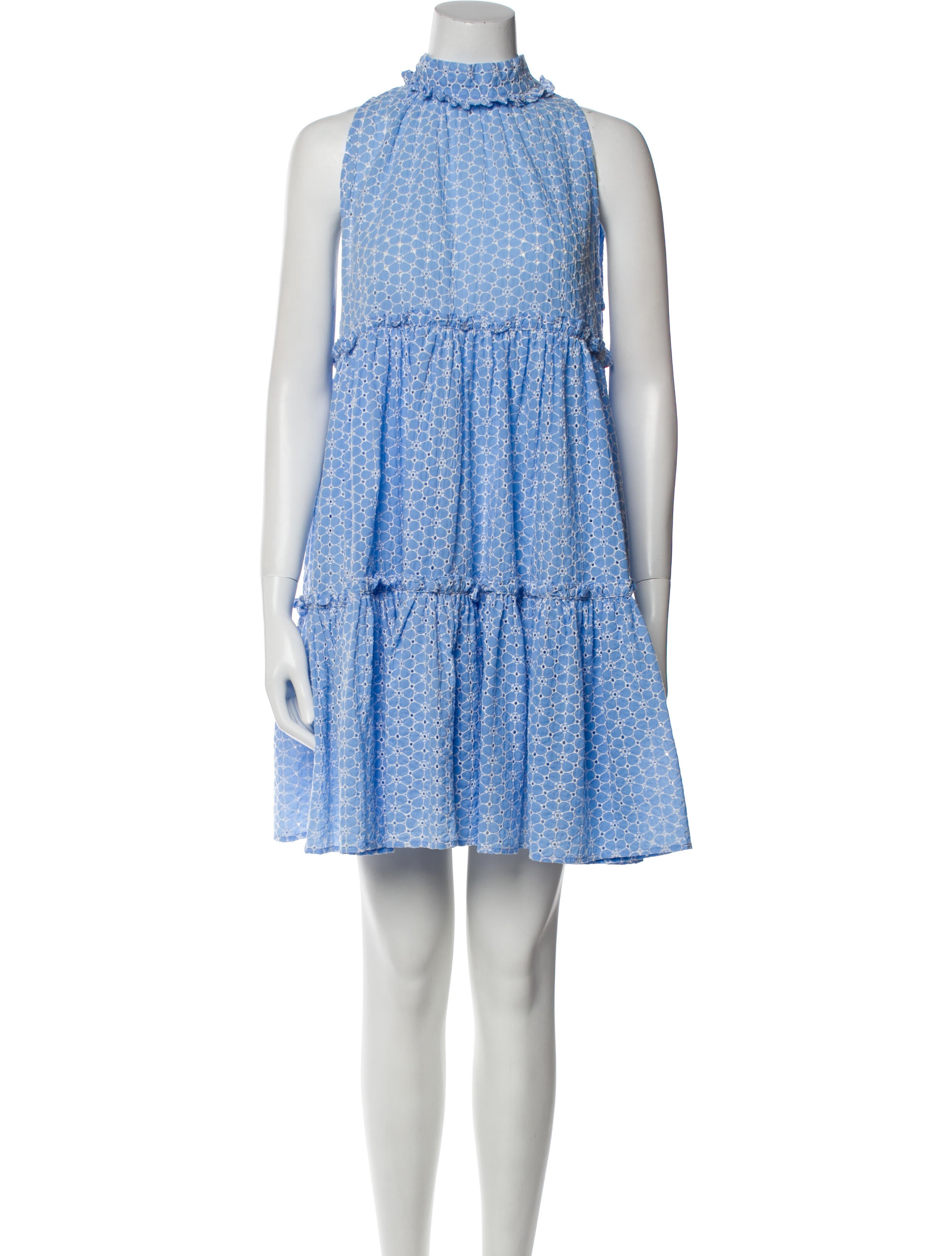 Lisa Marie Fernandez Floral Print Mini Dress