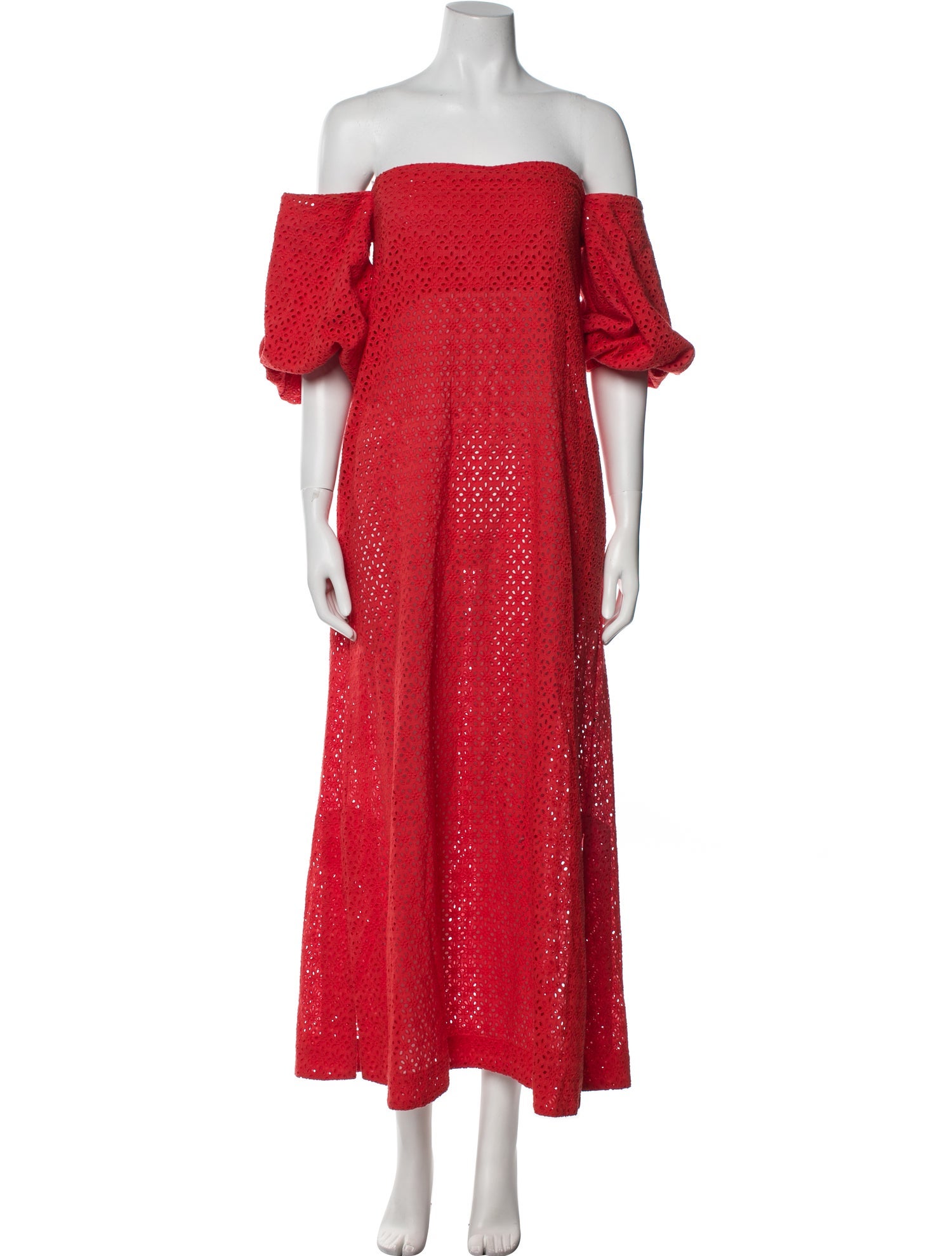 Lisa Marie Fernandez Eyelet Long Dress