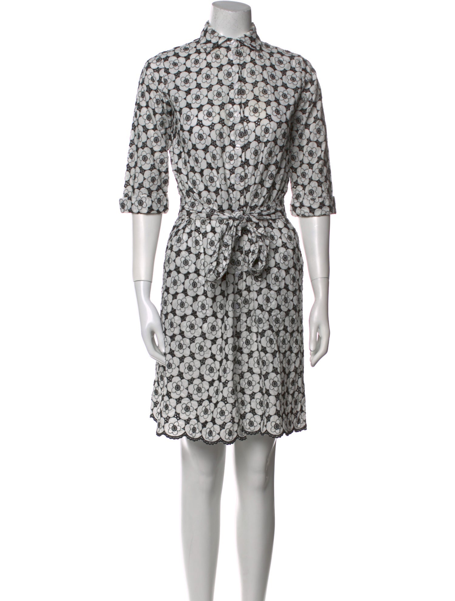 Lisa Marie Fernandez Floral Print Mini Dress