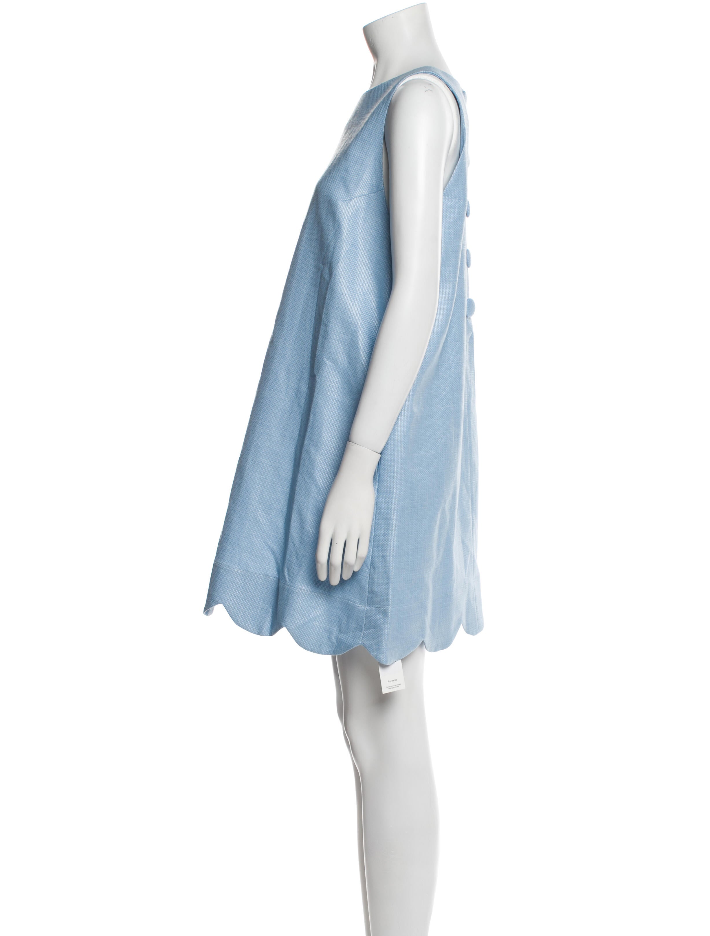 Lisa Marie Fernandez Bateau Neckline Mini Dress w/ Tags