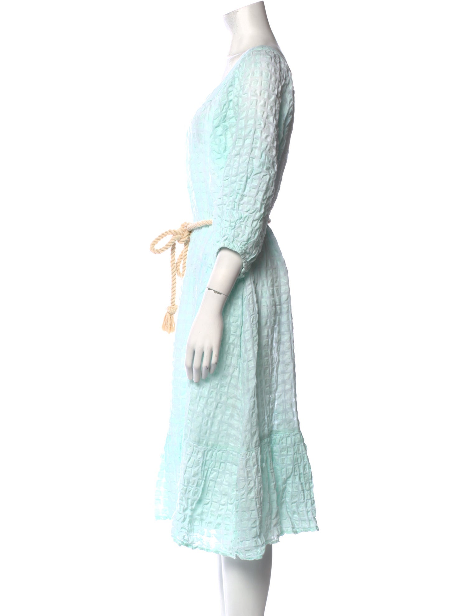 Lisa Marie Fernandez Linen Midi Length Dress