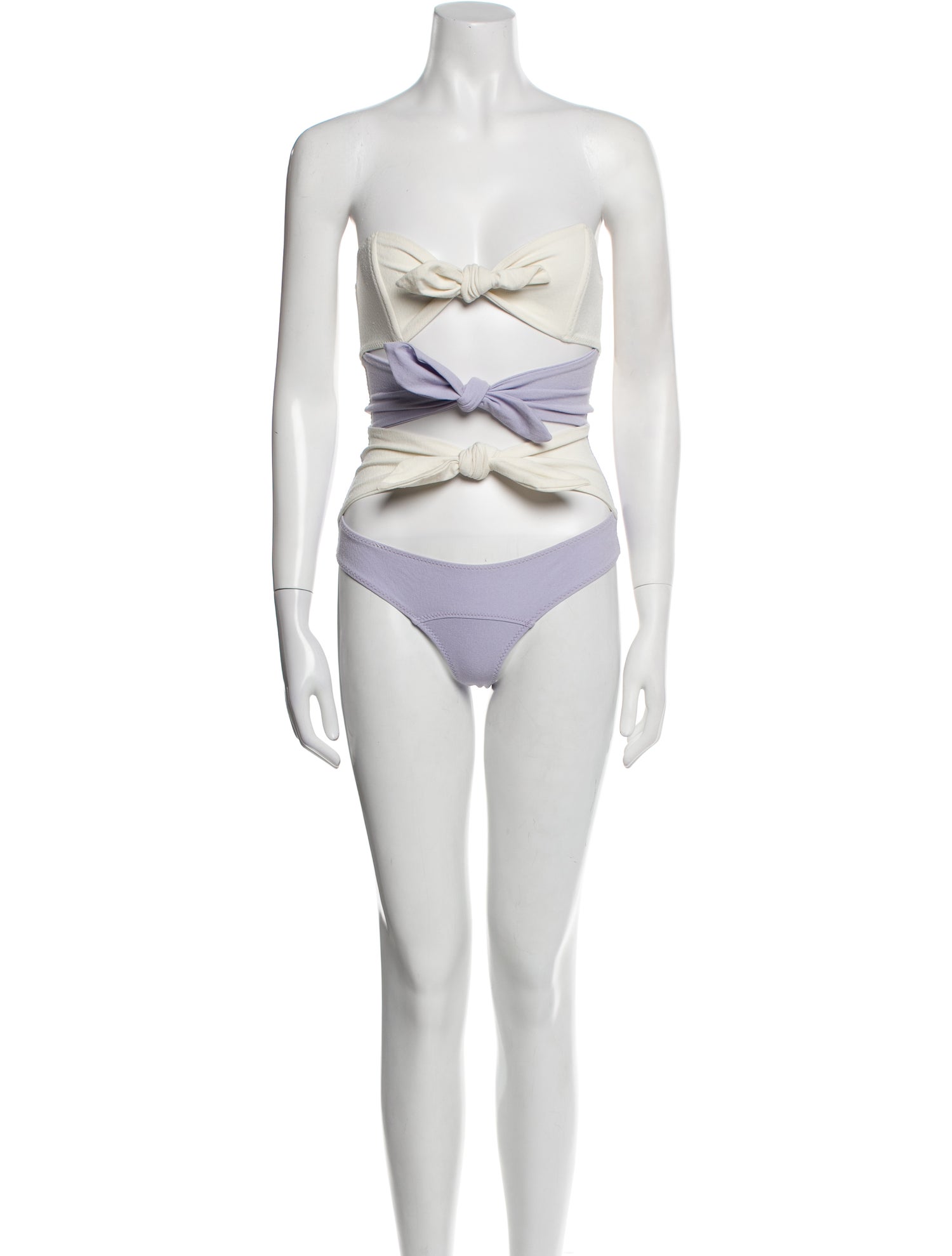 Lisa Marie Fernandez Nylon Strapless Bodysuit