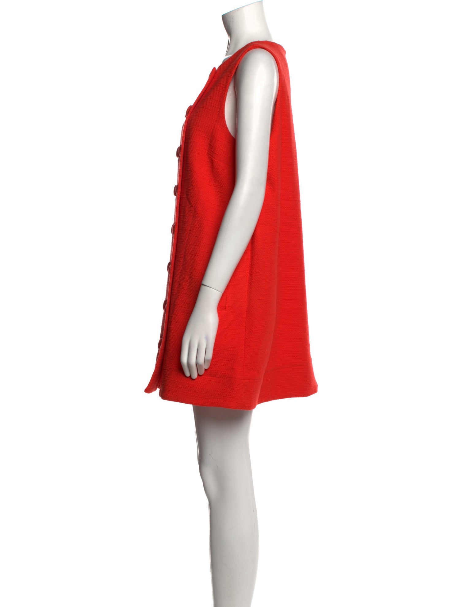 Lisa Marie Fernandez Scoop Neck Mini Dress