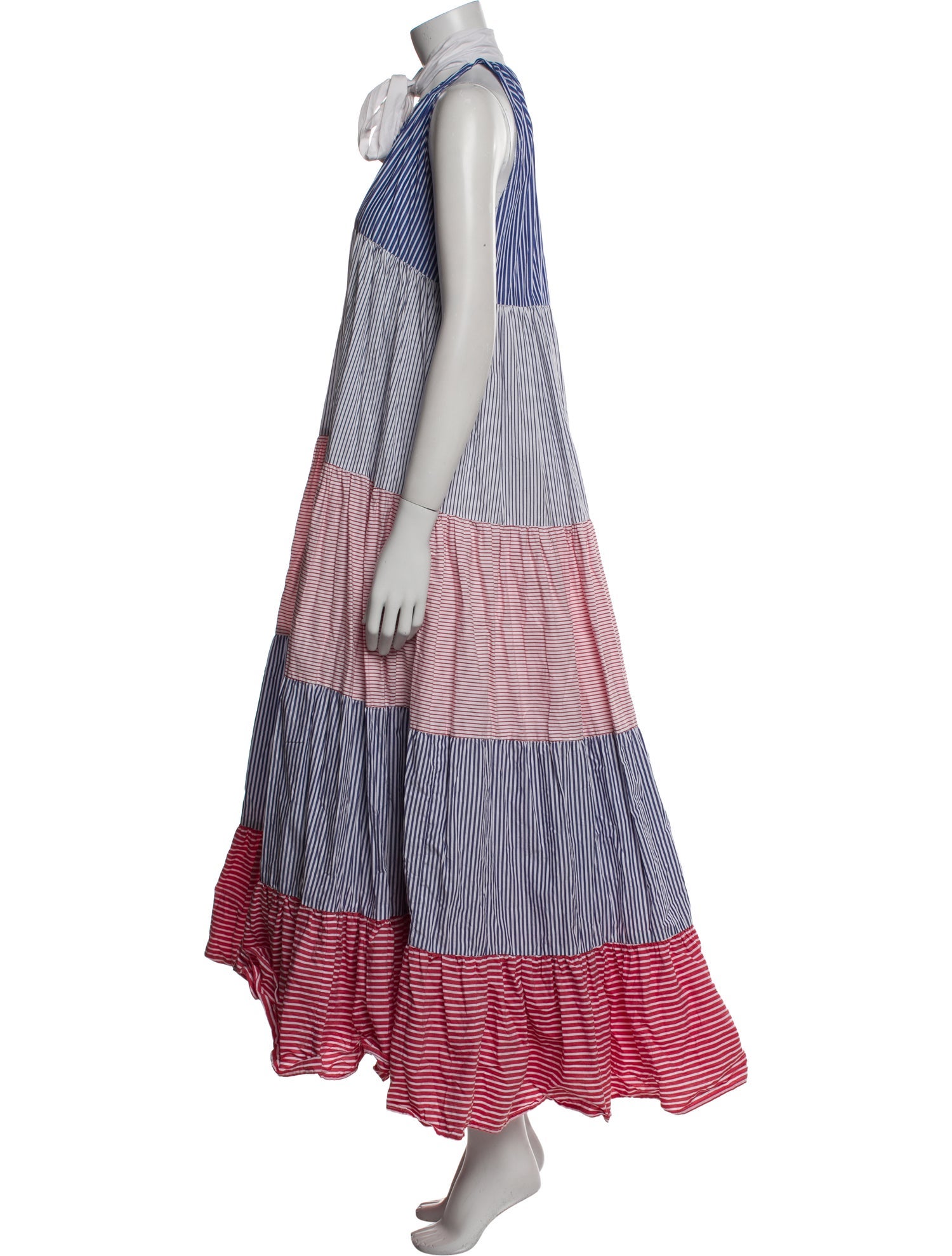 Lisa Marie Fernandez Striped Long Dress
