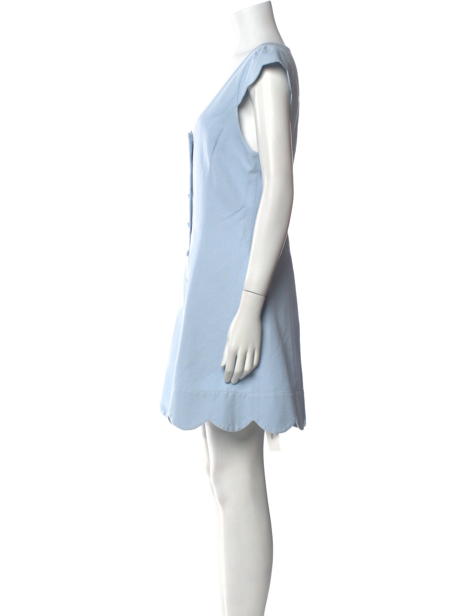 Lisa Marie Fernandez Square Neckline Mini Dress