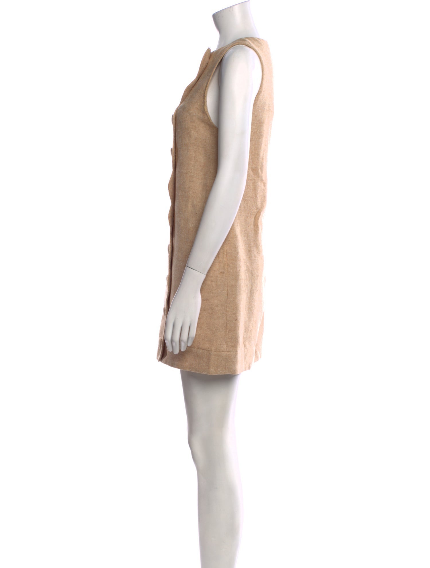 Lisa Marie Fernandez Linen Mini Dress