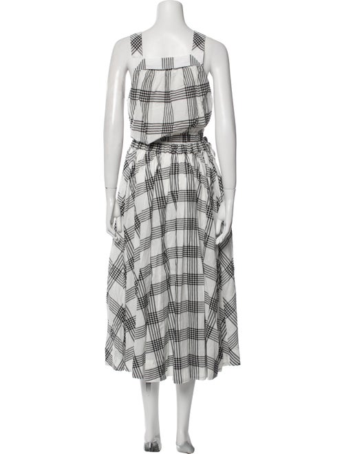 Lisa Marie Fernandez Plaid Print Skirt Set