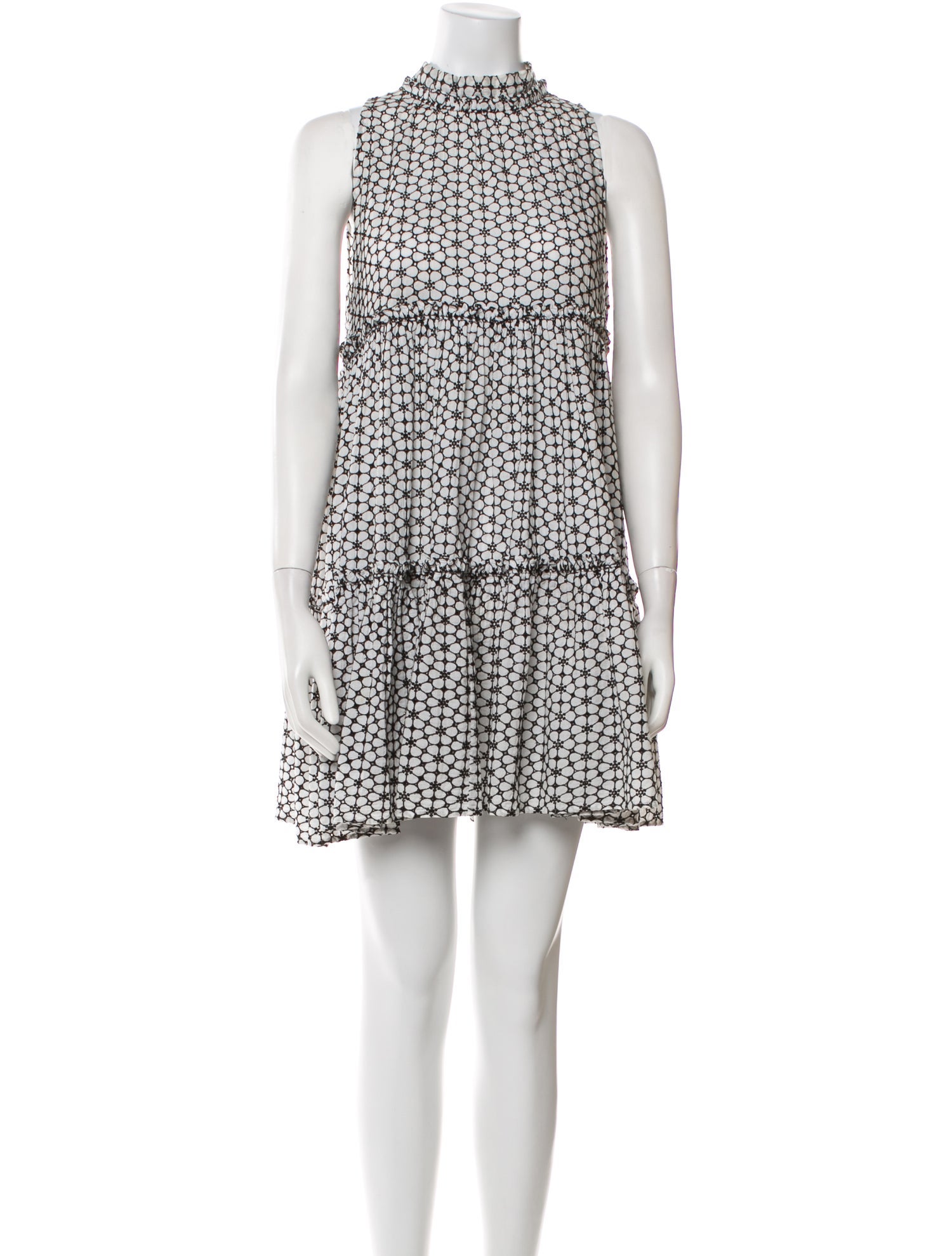 Lisa Marie Fernandez Printed Knee-Length Dress