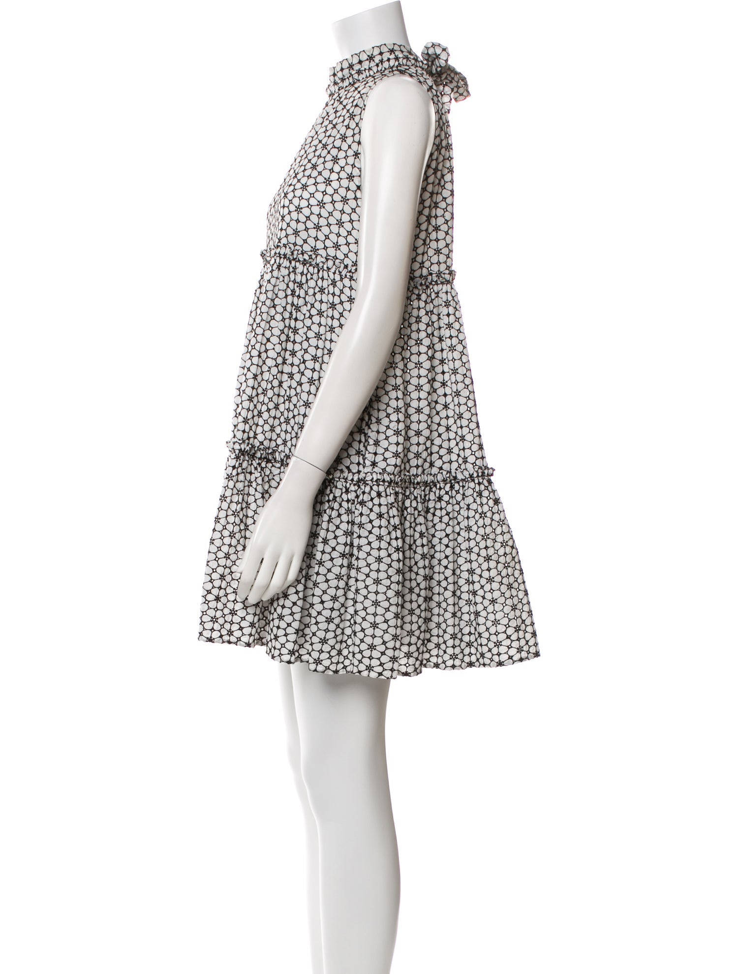 Lisa Marie Fernandez Printed Knee-Length Dress