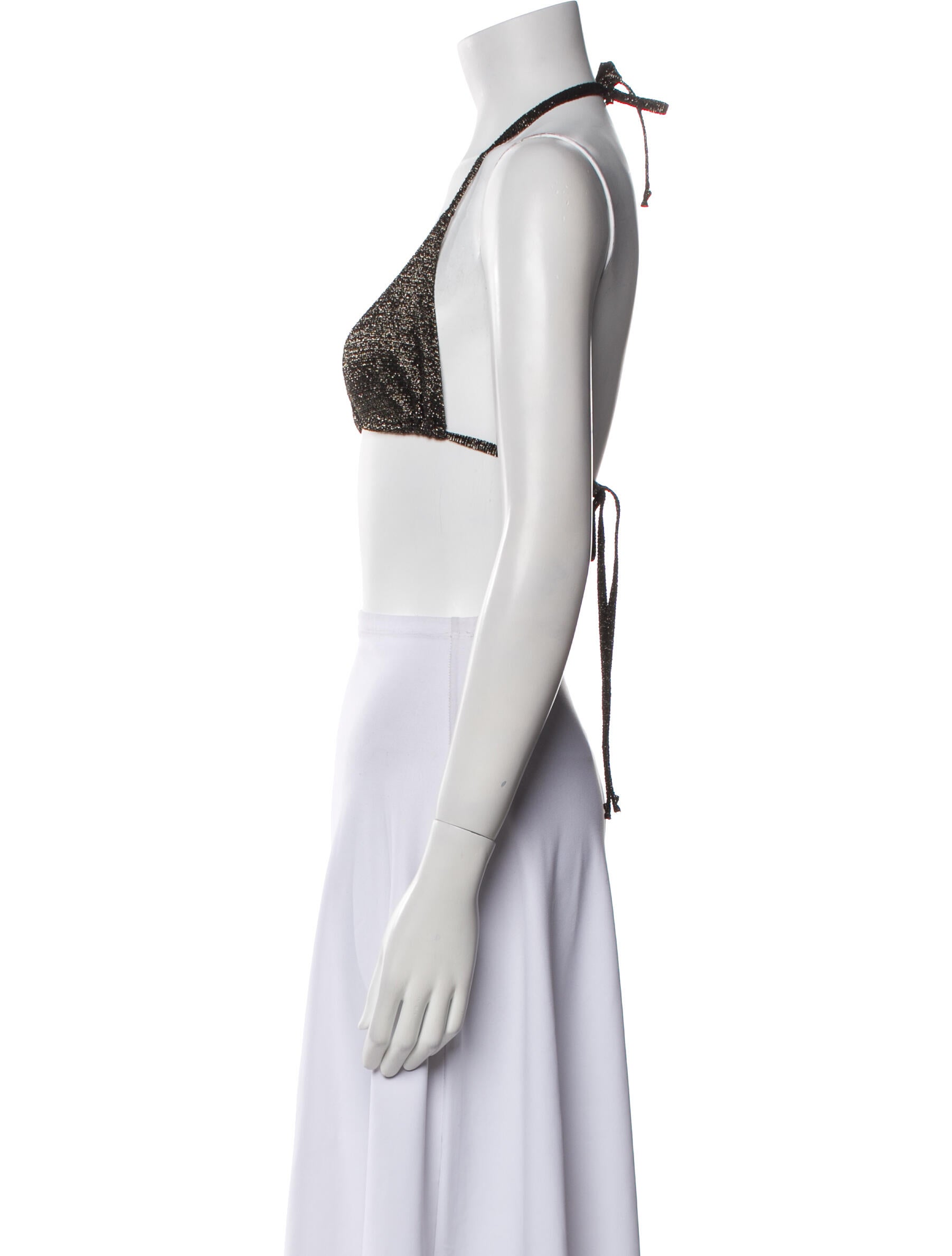 Lisa Marie Fernandez Glitter Accents Top