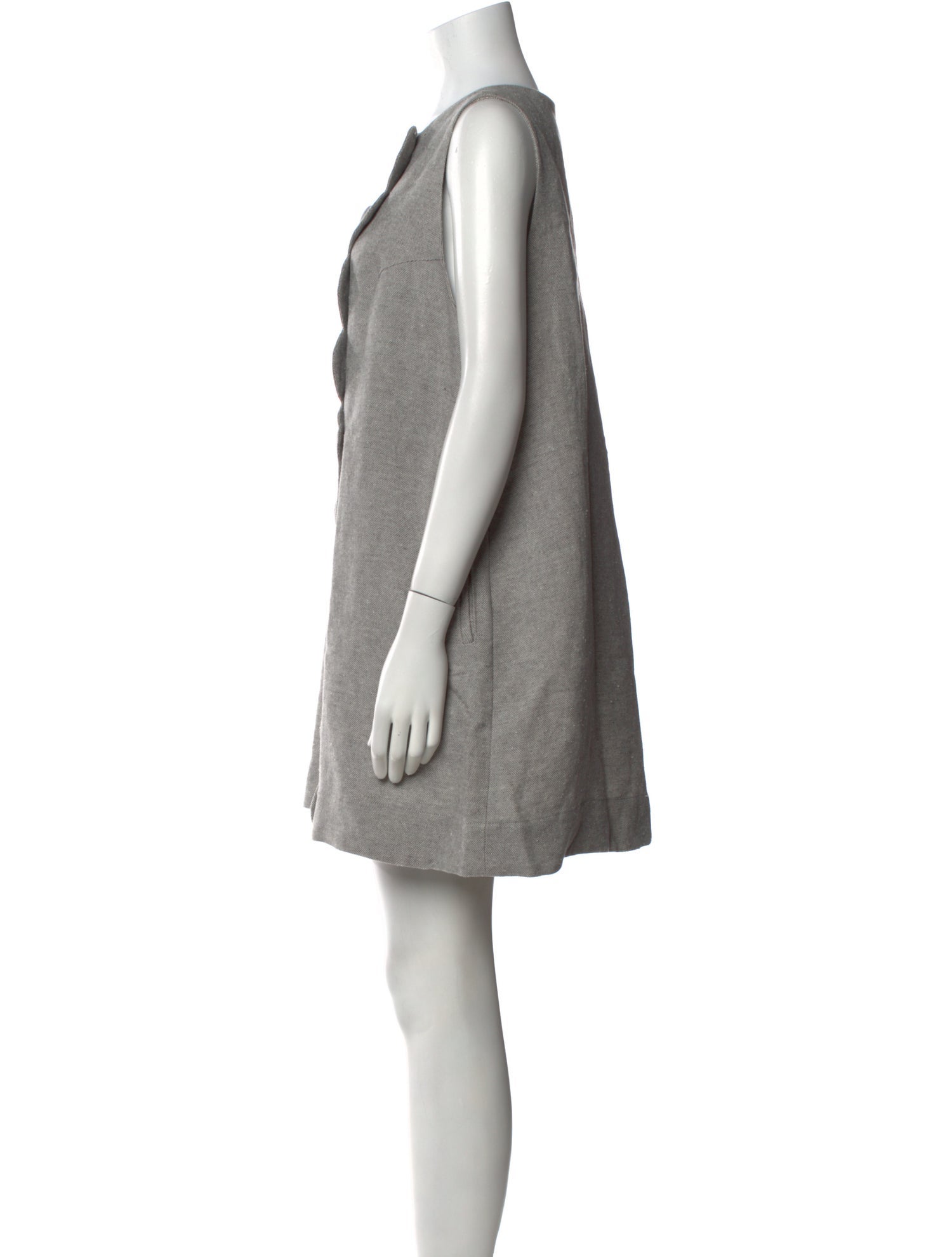 Lisa Marie Fernandez Linen Mini Dress