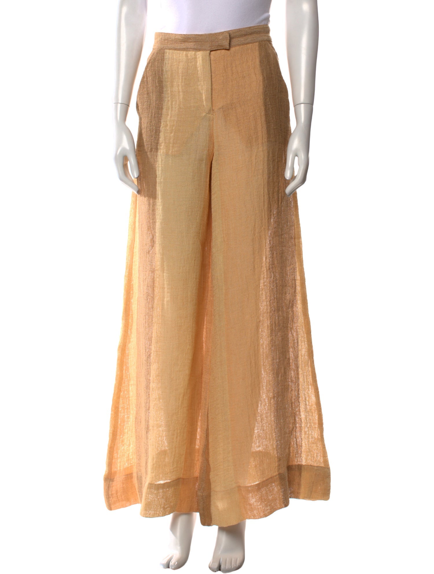 Lisa Marie Fernandez Linen Wide Leg Pants