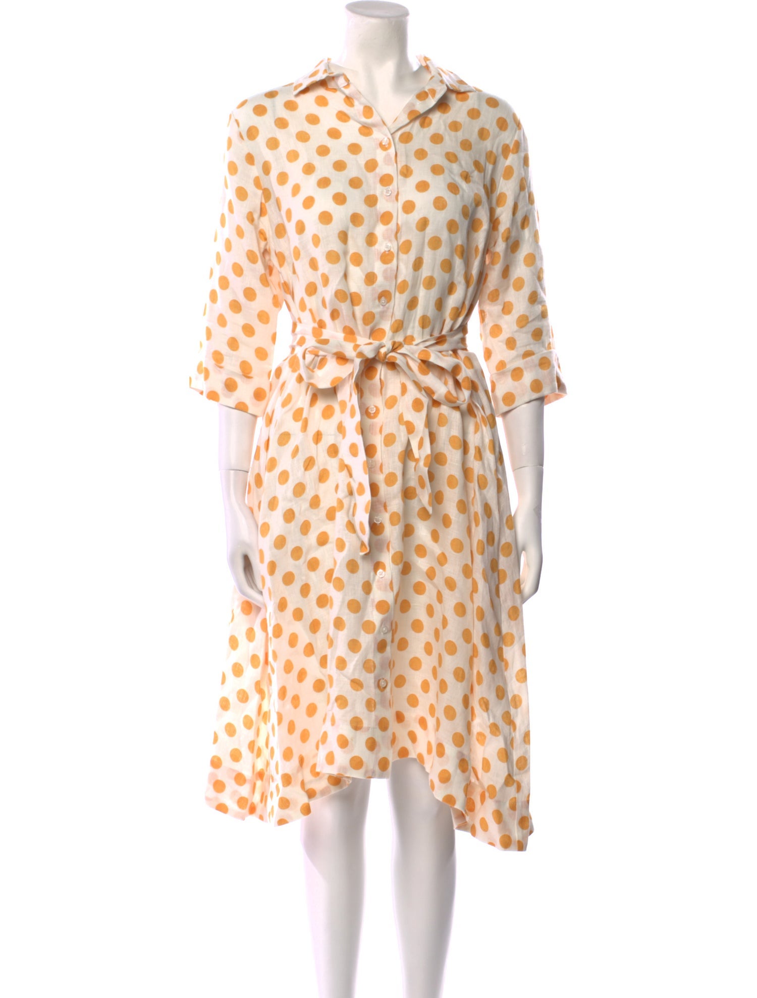 Lisa Marie Fernandez Linen Midi Length Dress