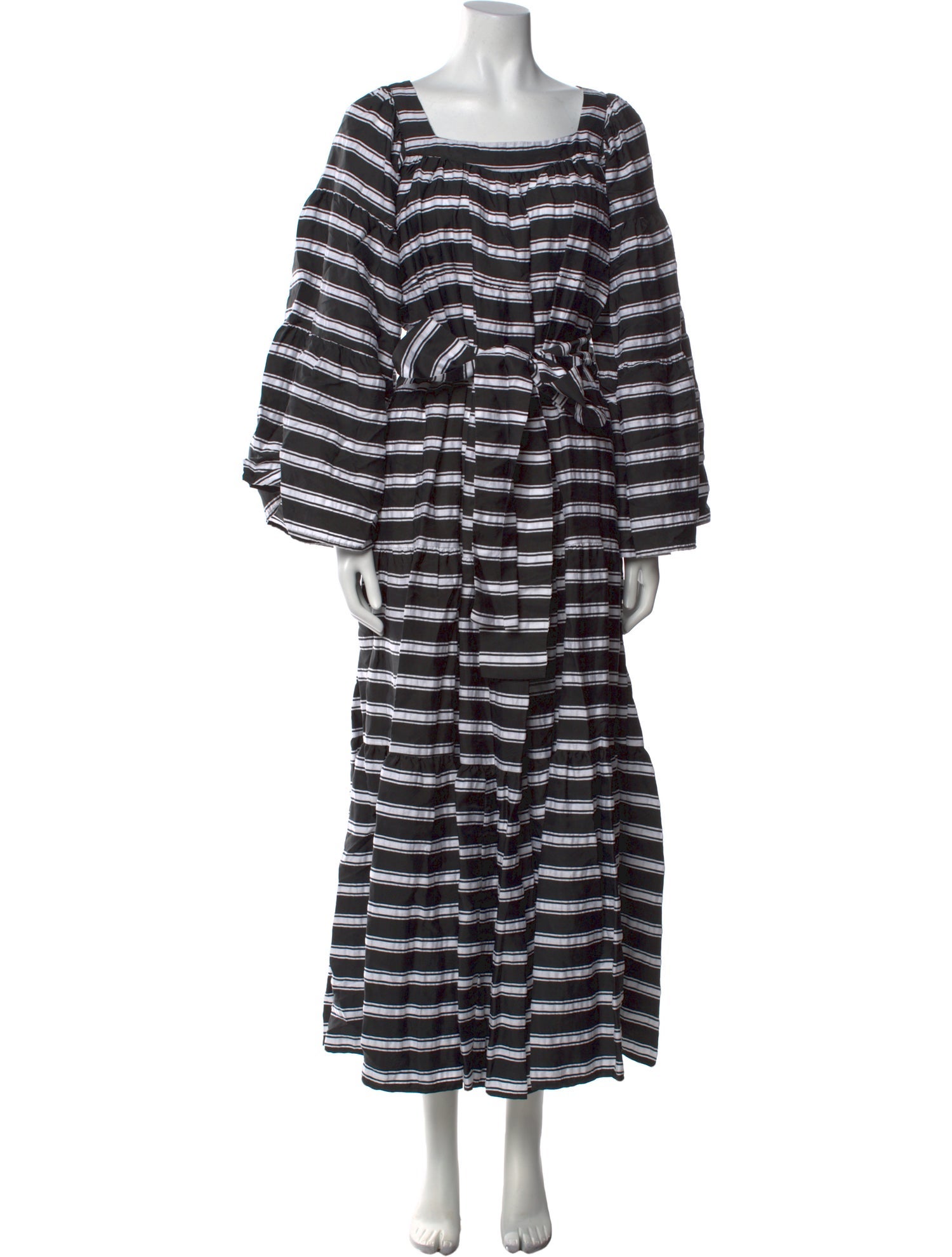 Lisa Marie Fernandez Striped Long Dress
