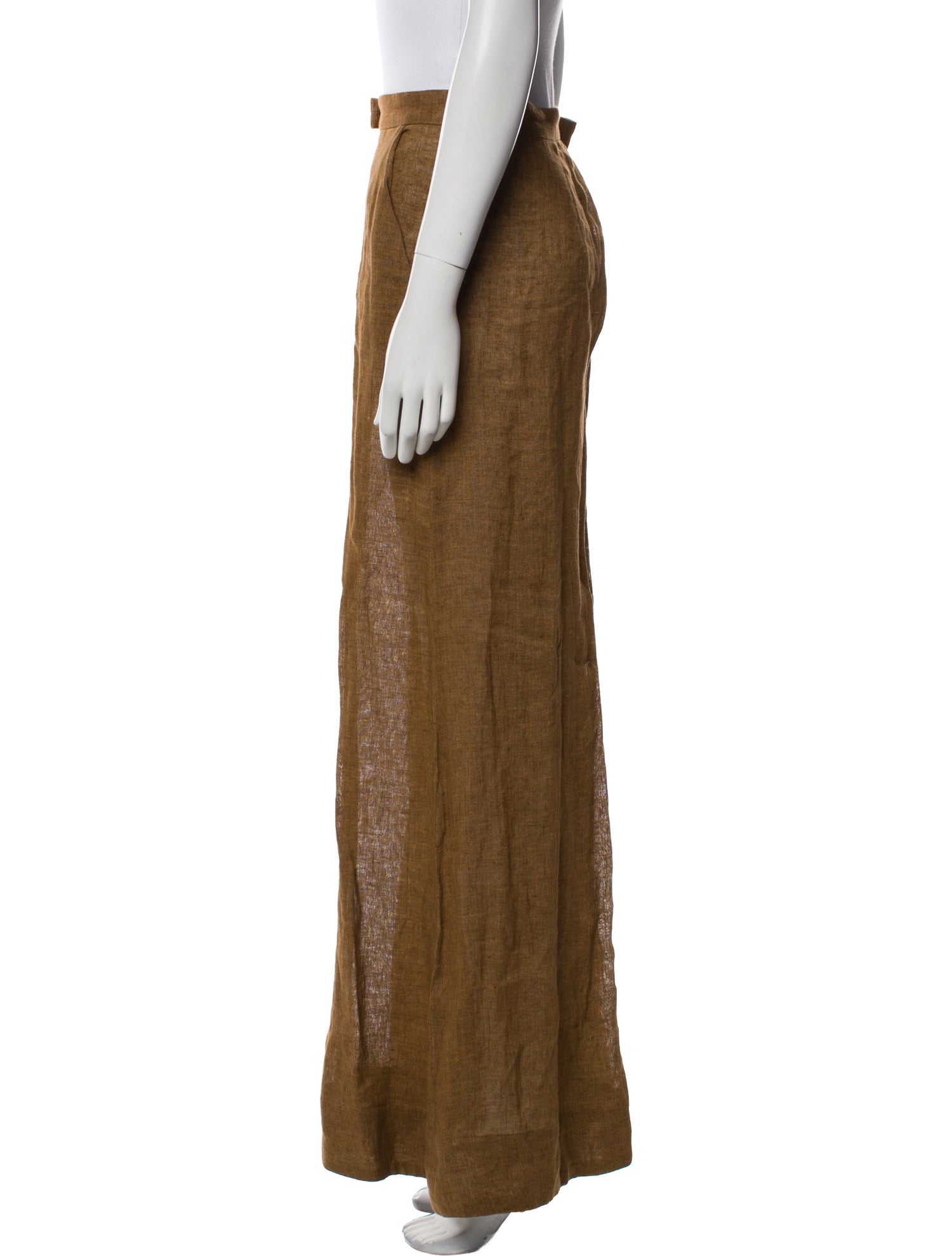 Lisa Marie Fernandez Linen Wide Leg Pants