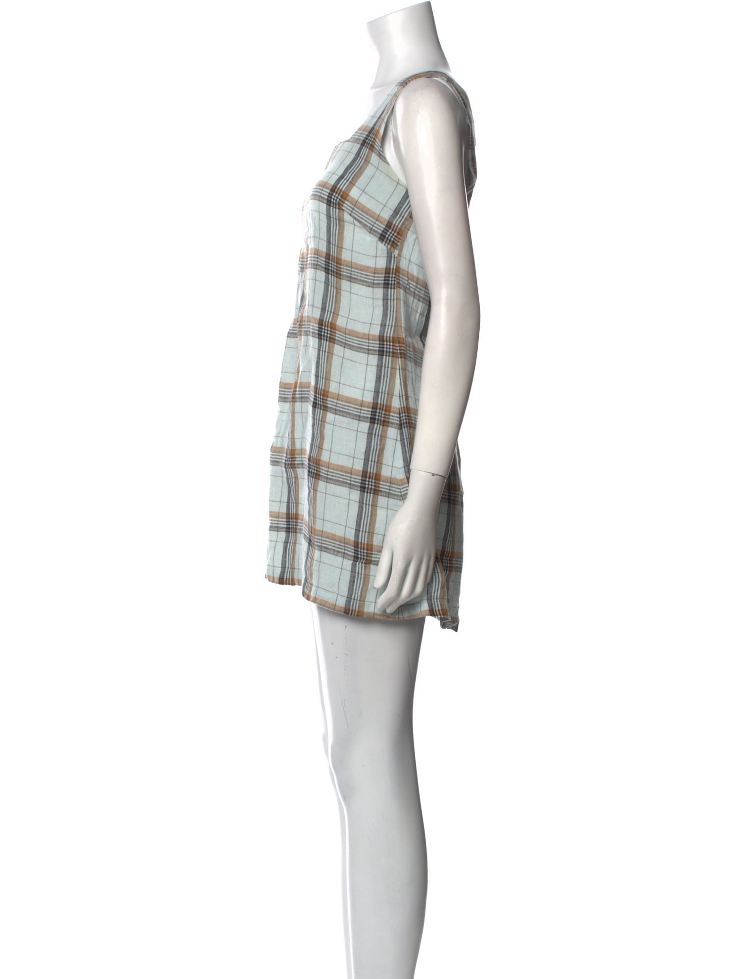 Lisa Marie Fernandez Linen Mini Dress