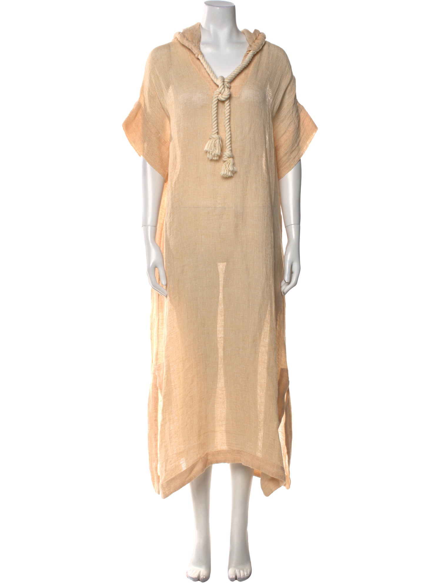 Lisa Marie Fernandez Linen Midi Length Dress