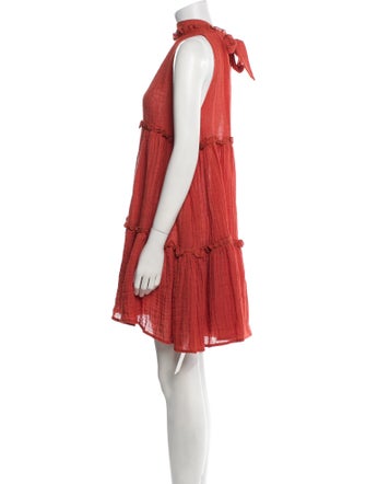 Lisa Marie Fernandez Linen Mini Dress