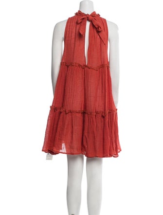 Lisa Marie Fernandez Linen Mini Dress
