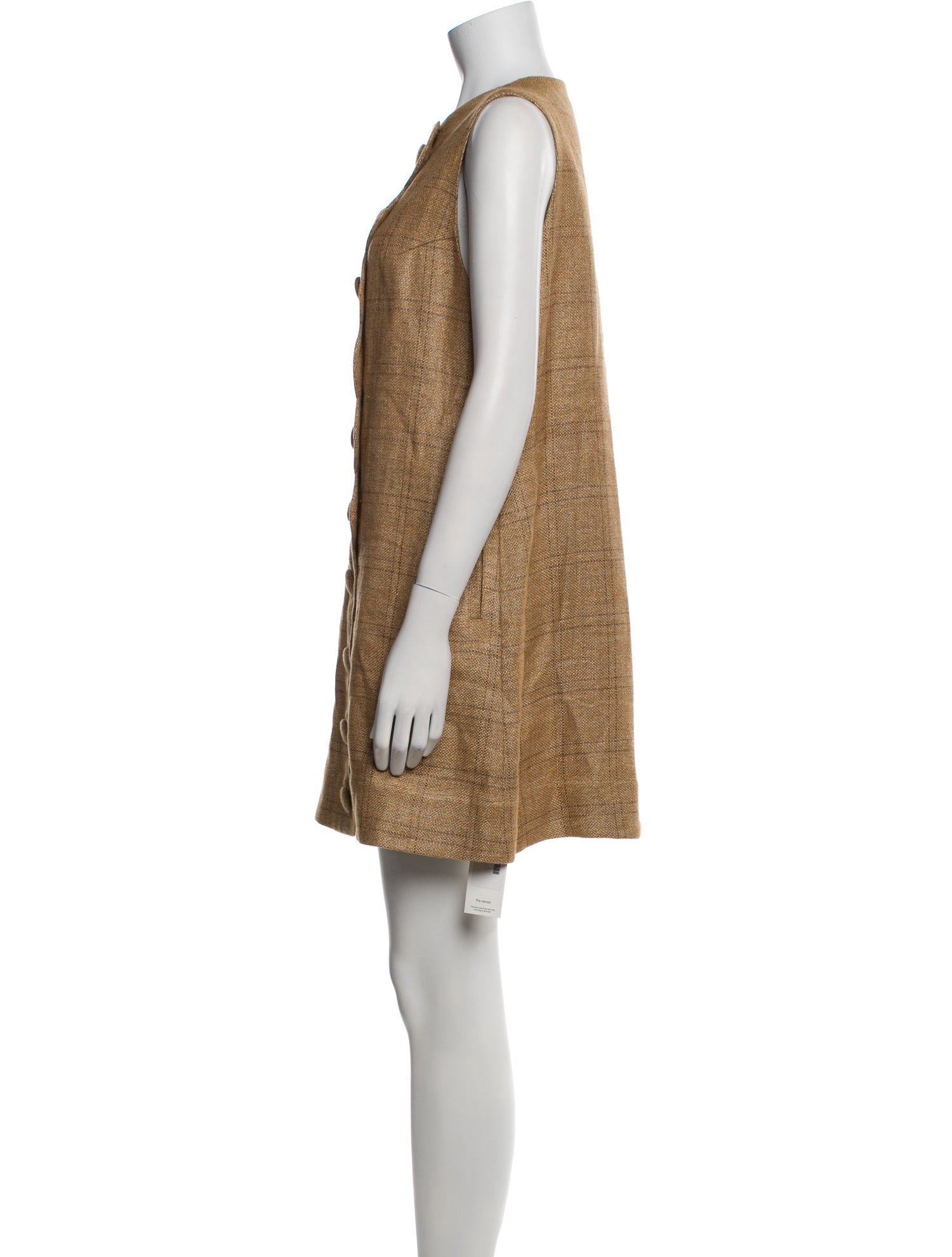 Lisa Marie Fernandez Linen Mini Dress