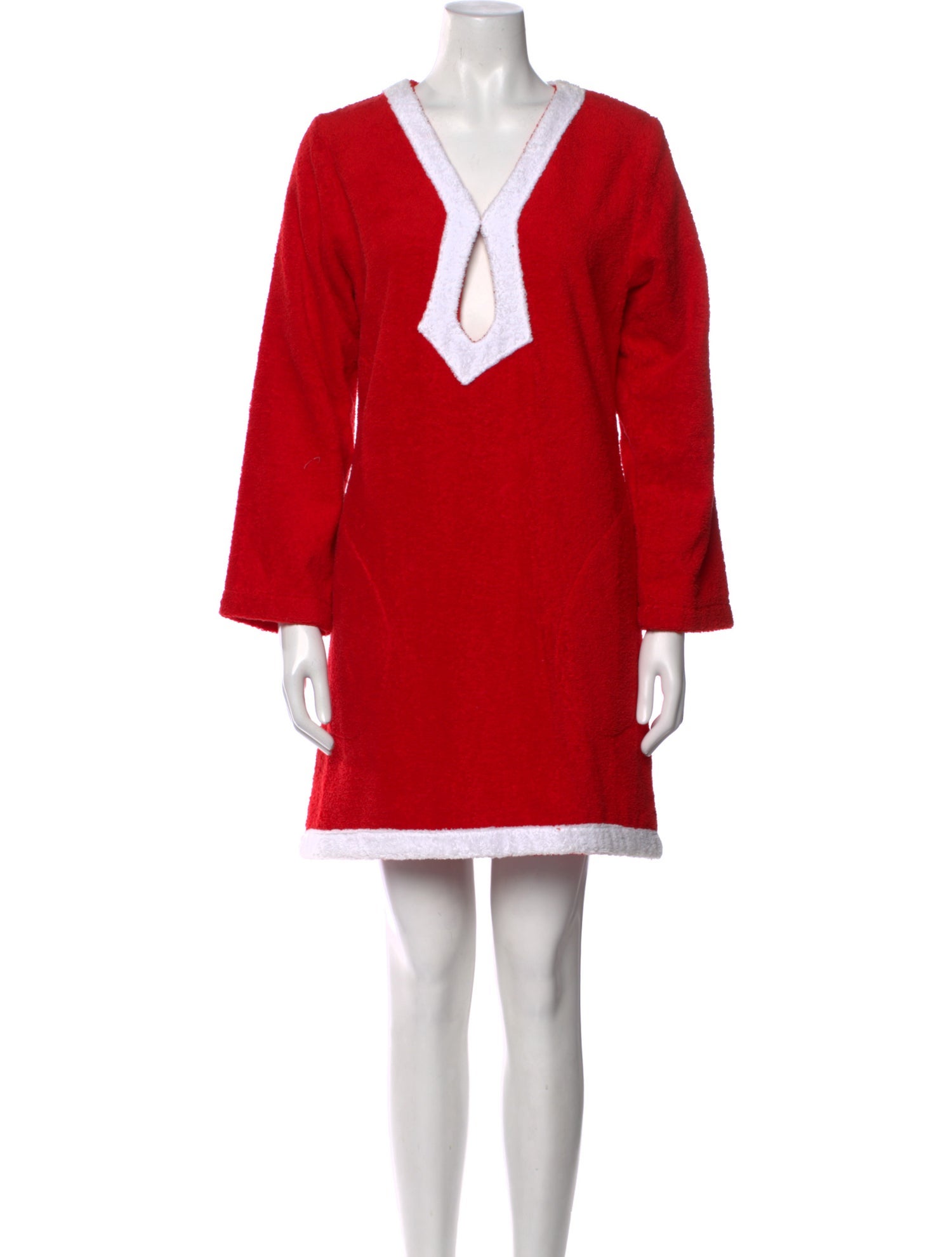 Lisa Marie Fernandez V-Neck Mini Dress