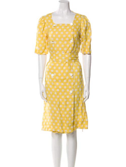 Lisa Marie Fernandez Linen Knee-Length Dress