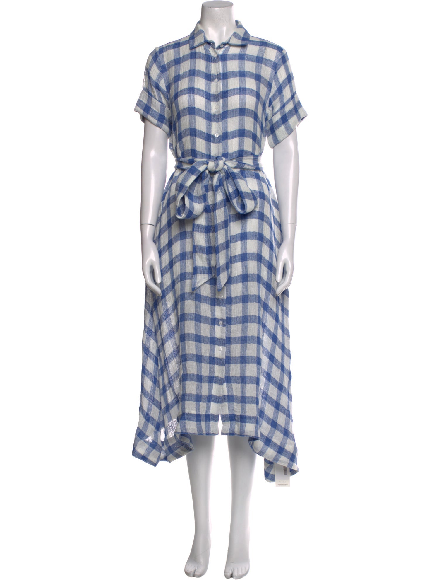 Lisa Marie Fernandez Linen Midi Length Dress