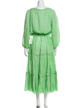 Lisa Marie Fernandez Linen Skirt Set