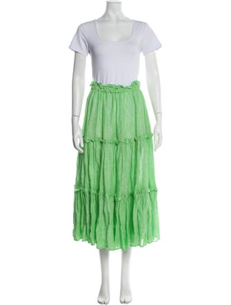 Lisa Marie Fernandez Linen Skirt Set