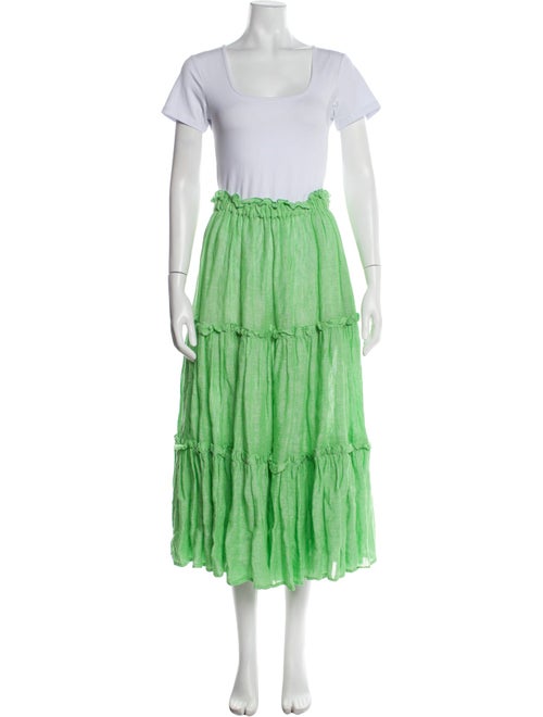 Lisa Marie Fernandez Linen Skirt Set