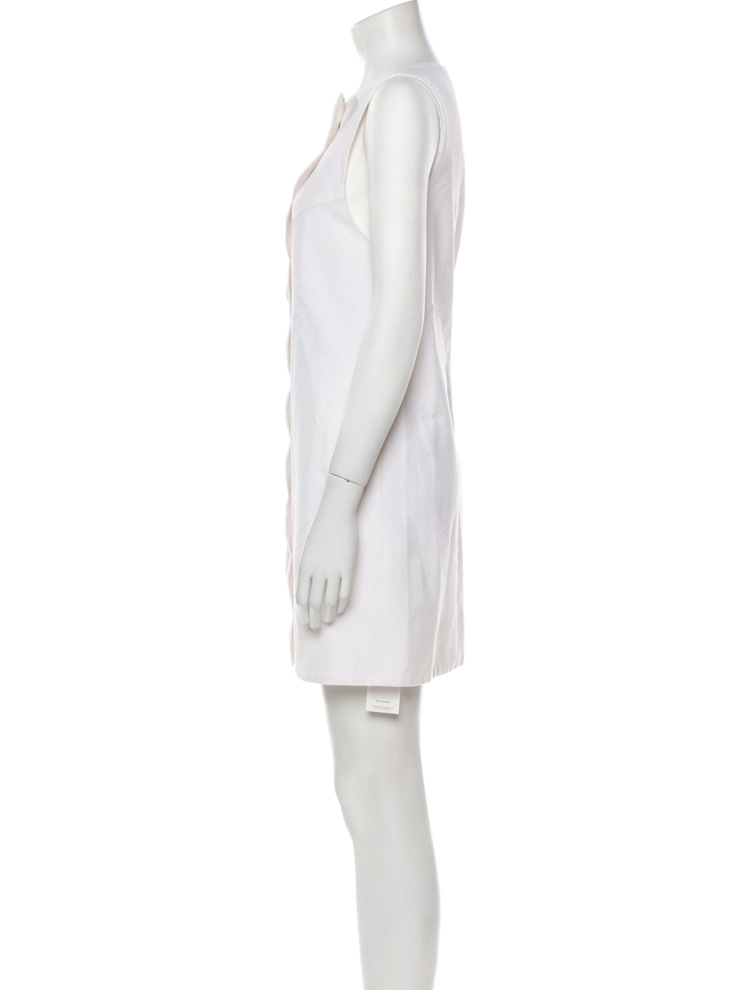 Lisa Marie Fernandez Crew Neck Mini Dress