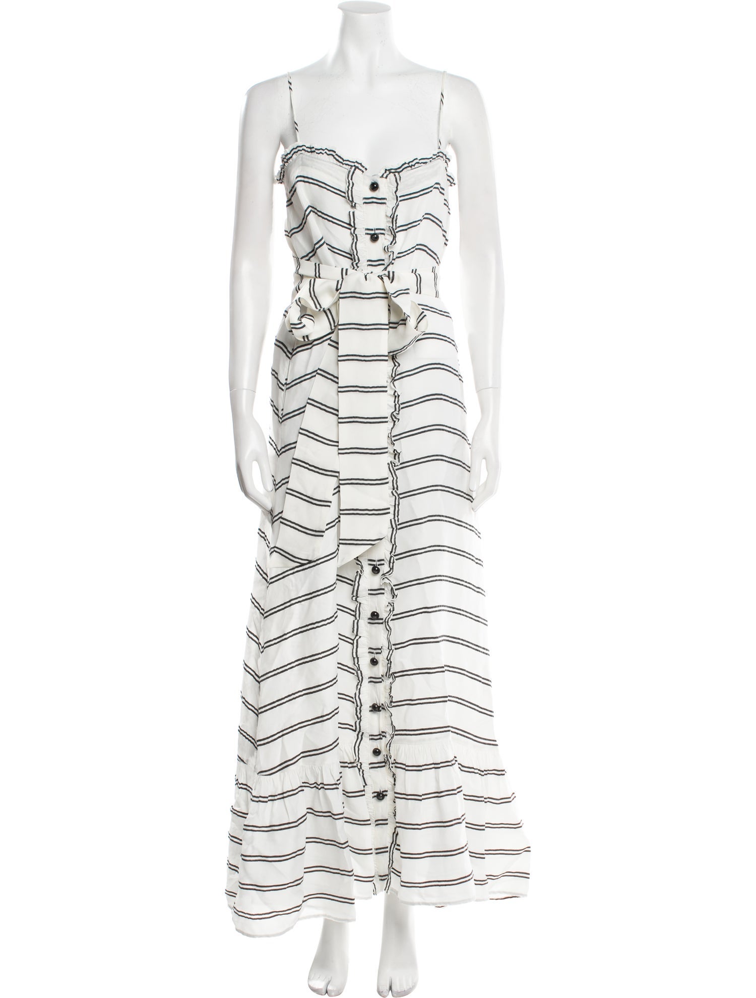 Lisa Marie Fernandez Striped Long Dress