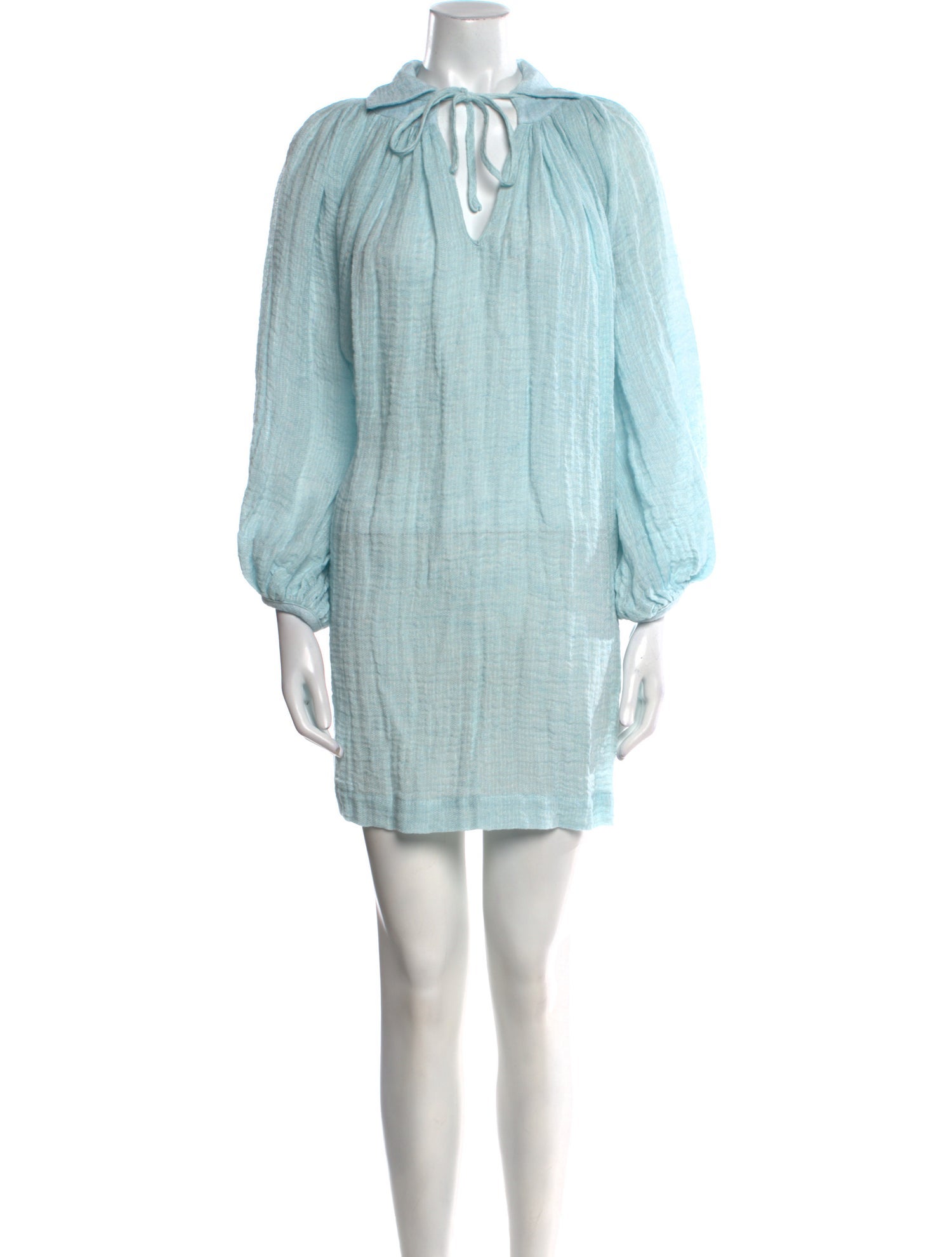 Lisa Marie Fernandez Linen Mini Dress