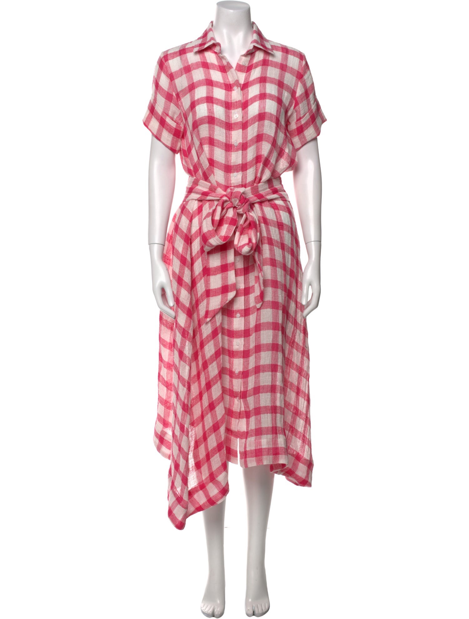 Lisa Marie Fernandez Linen Midi Length Dress